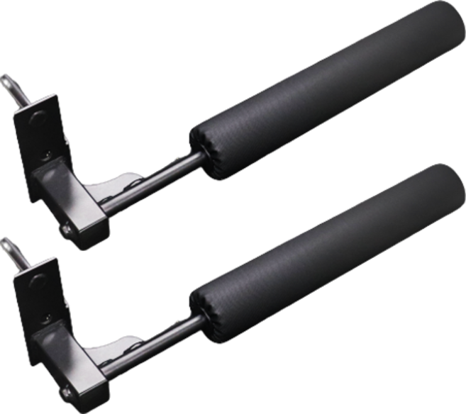 더스크랙 리얼미니랙 전용 무릎 거치대 분리형 니홀더, 블랙, 2개