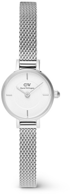 Daniel Wellington PETITE MINI STERLING 類比日常金屬腕錶