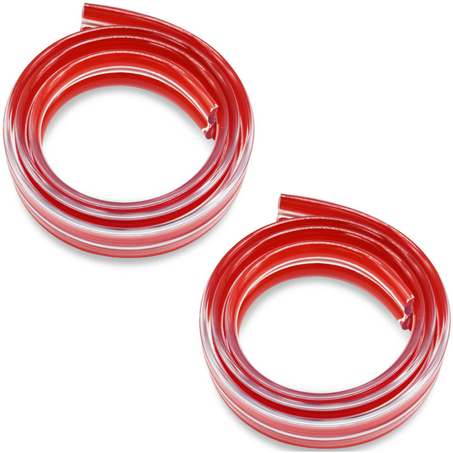 린다베베 PVC 모서리 슬림 코너보호용 안전가드, 투명, 2개