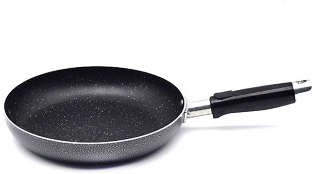 윌리브 실버 메탈릭 분체 후라이팬, 22cm, 1개