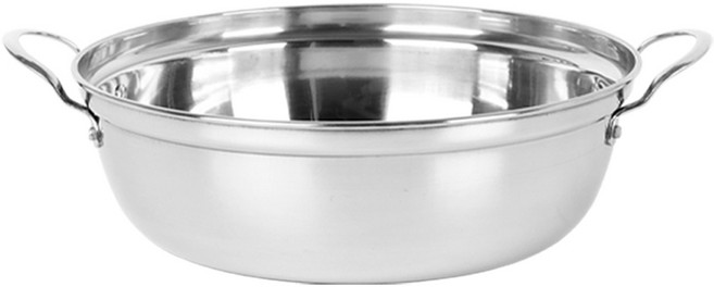 홈파워 인덕션 IH 스텐 전골 냄비, 20cm, 실버, 1개