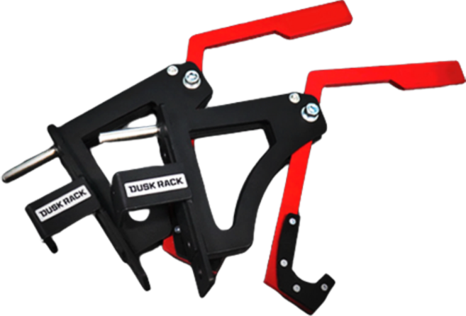 더스크랙 스쿼트랙 전용 모노리프트, 블랙 + 레드, 2개