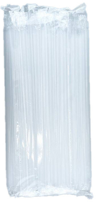 버블티용 롱 일자 빨대 투명 12mm x 28cm, 1개입, 50개