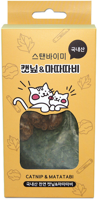 STANDBYME 고양이 캣닢 + 마따따비 3종 세트, 혼합색상, 1세트