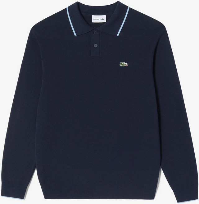 라코스테 남성용 베이직 폴로 스웨터