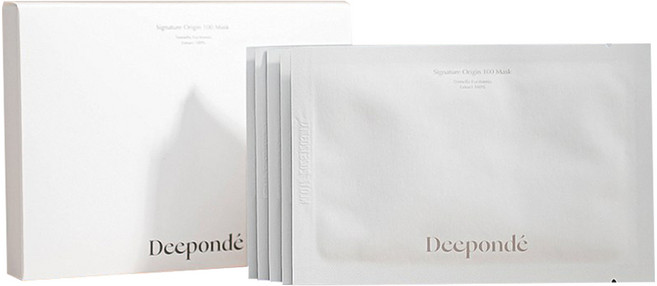 Deeponde 鼎芳堂 SIGNATURE ORIGIN 100 面膜, 5入, 1個