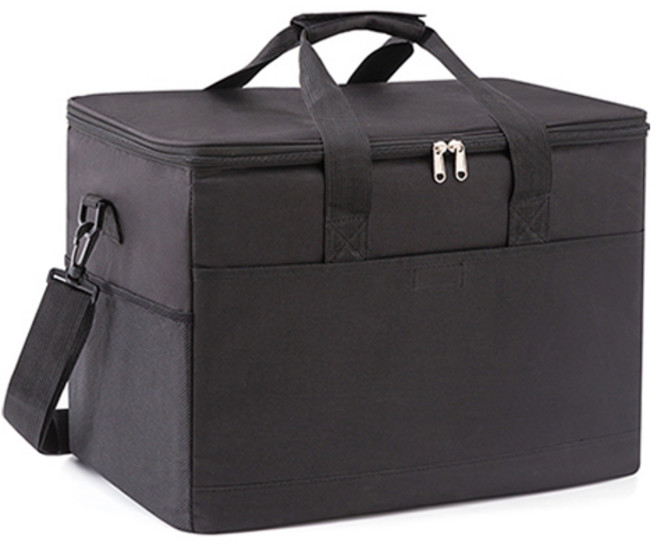 스포츠플로우 트래블 쿨러 보냉가방, 블랙, 18L