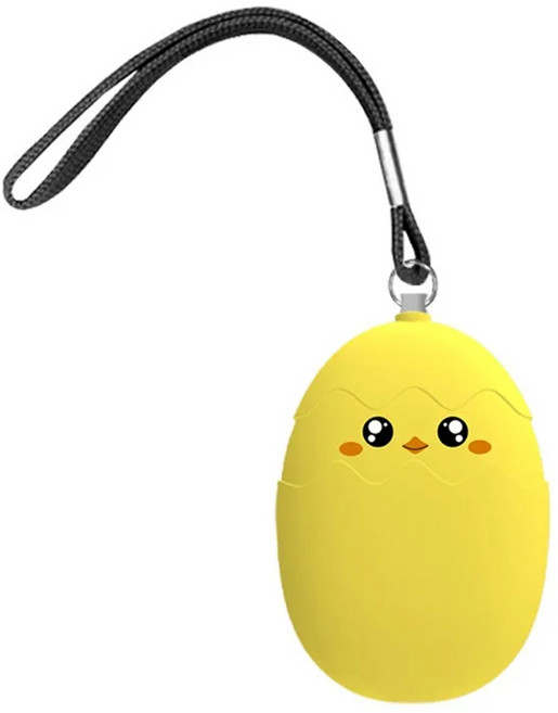 파라디 호신용 LED 알람 경보기 옐로우, 1개