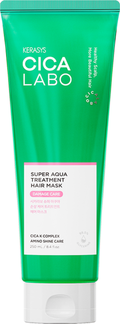 케라시스 시카라보 슈퍼 아쿠아 손상 케어 트리트먼트 헤어 마스크, 250ml, 1개