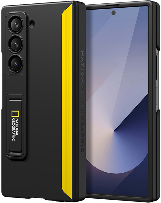 스킨플레이어 내셔널지오그래픽 마그네틱 힌지 커버 슬림 스탠드 휴대폰 케이스