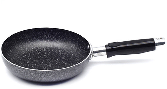 윌리브 실버 메탈릭 분체 후라이팬, 18cm, 1개