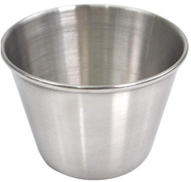 키친유 캠핑스케치 스텐 미니 소스종지 소, 실버, 1개