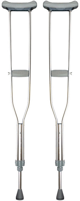 수성 알루미늄 목발, 1개