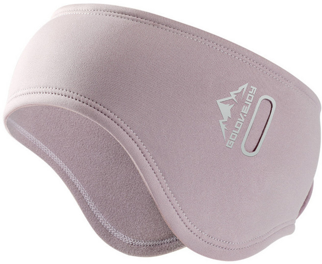 디트리 벨크로 타입 기모 귀마개, 라이트퍼플, 1개