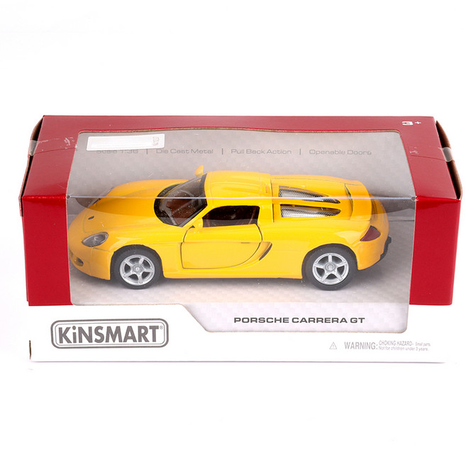 킨스마트 포르쉐 카레라 GT_KT5081, 옐로우, 1개