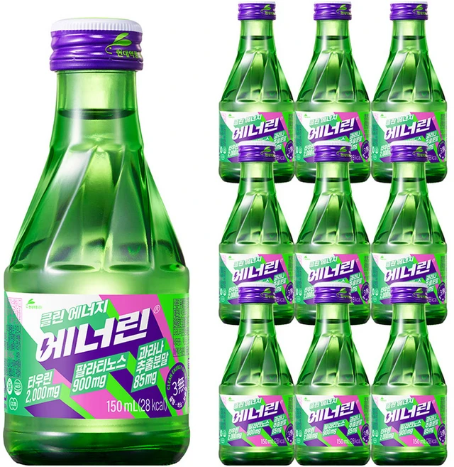 현대약품 에너린 클린에너지, 10개, 150ml - 쿠팡