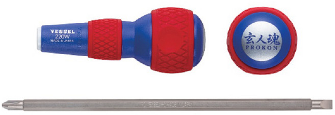 베셀 볼 그립 전공 양용 드라이버 220W-150K, 1개