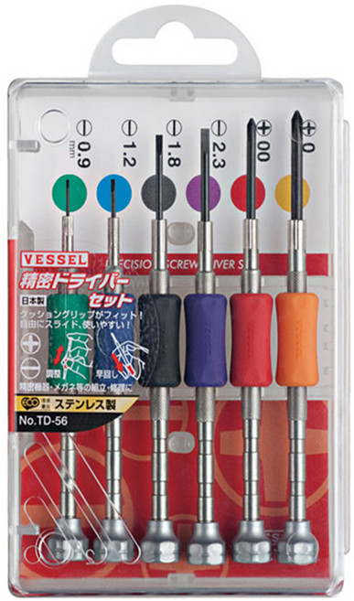 베셀 정밀 드라이버 세트 TD-56, 1세트