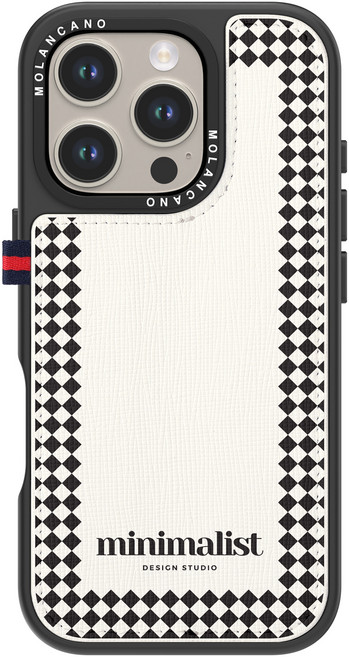 모란카노 시크릿 카드포켓 가죽 디자인 휴대폰 케이스