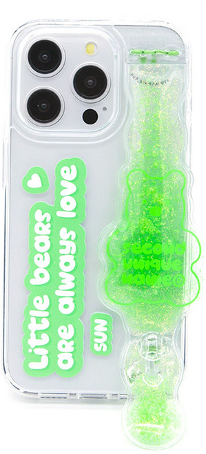 세컨드유니크네임 SUN TUBE BEAR 휴대폰 케이스