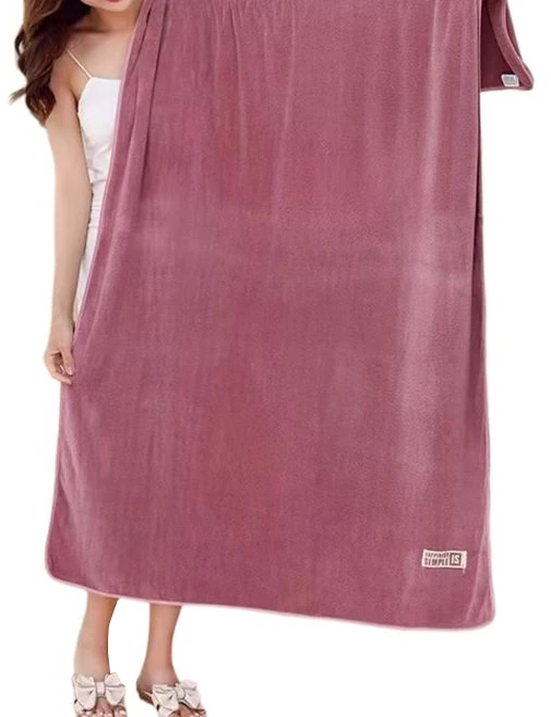 원이네 심플 바스타월, 퍼플, 1개 - 쿠팡