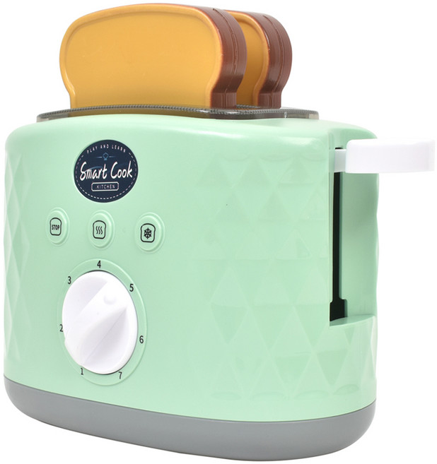 스마트 쿡 소꿉놀이 토스터기, 민트, 1세트