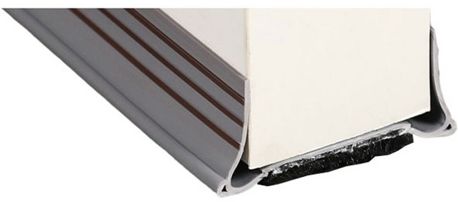 요롬코롬 바닥쓸림감소 방풍 방음 문틈차단 방문틈새막이 그레이, 1개