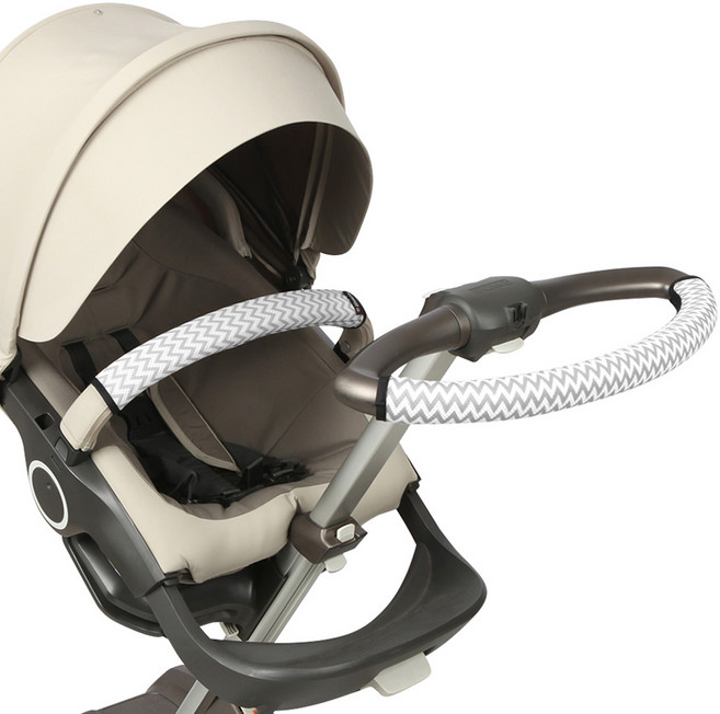 마니또 스토케 익스플로리 핸들커버 + 안전가드커버 세트, 지그재그 그레이, 1세트