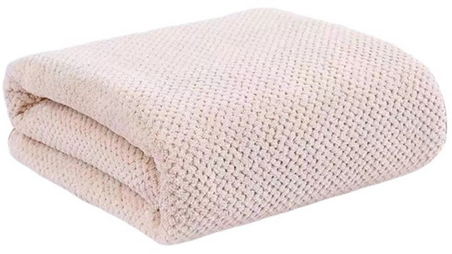 원이네 바스타월 70 x 140cm 240g 면사, 베이지, 1개