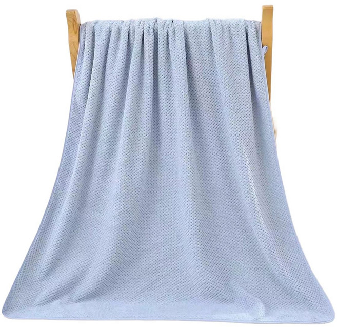 원이네 70 x 140 cm 바스타월 240g 면사, 블루, 1개