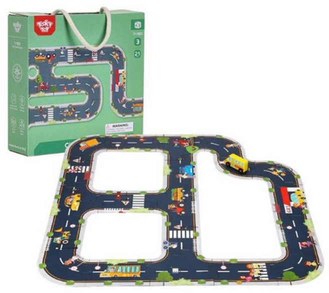 투키토이 도로만들기 완구세트, 혼합색상, 1세트
