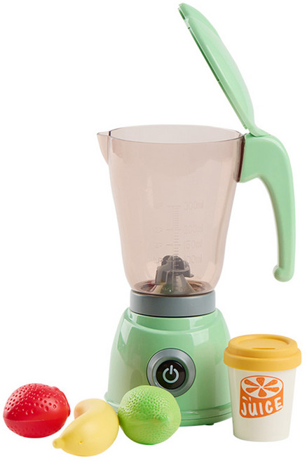 캐스비 플레이 리틀맘그린 믹서기 주방놀이, 혼합색상, 1세트