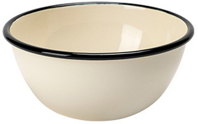 에지리 레모 법랑 시리얼볼 0.4L, 프림아이보리, 1개