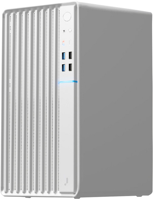 주연테크 2024 굿워크 D1 라이젠5 라이젠 5000 시리즈, 화이트, 8GB, 256GB, Free DOS, D1v55G-W