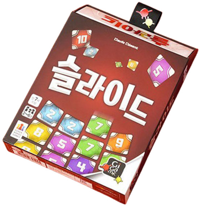기가믹 슬라이드 게임, 혼합색상, 1개