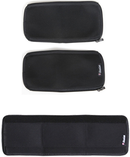 마니또 오이스터3 핸들커버 + 안전가드커버 세트, 블랙, 1세트