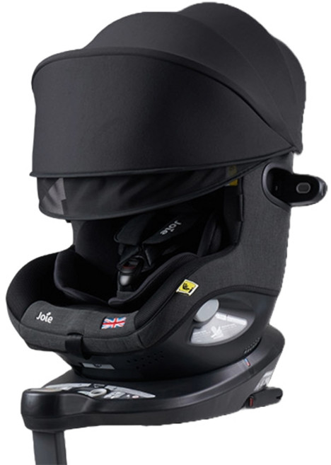 조이 아이스핀360 메쉬 신생아 카시트 회전형, 블랙