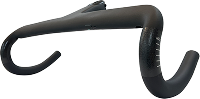 비앙키 스페셜리시마 RC / PRO 카본 일체형 핸들바 380 x 130 cm, 블랙, 1개