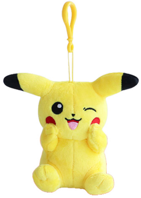 포켓몬코리아 윙크 피카츄 봉제인형, 13cm, 혼합색상, 1개