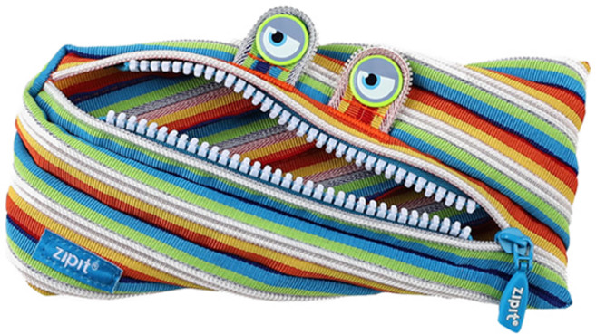 집잇 스페셜에디션 몬스터 파우치, 컬러풀, 1개