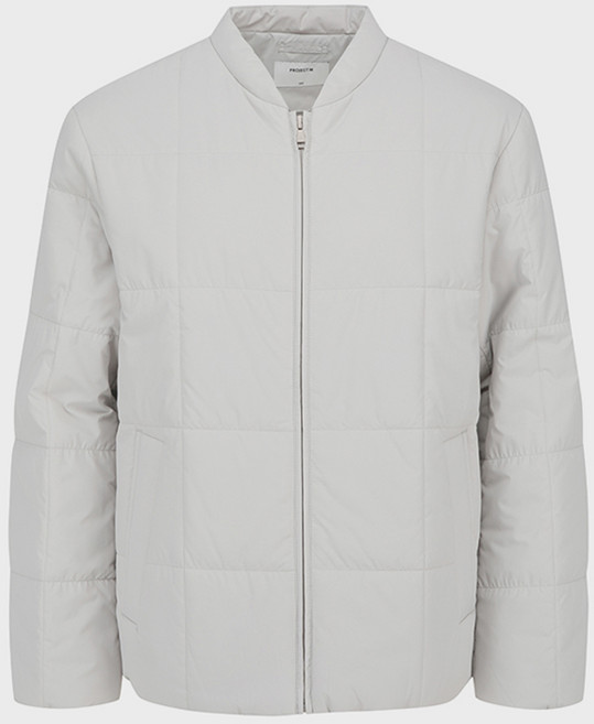 프로젝트엠 스퀘어 퀼팅 점퍼