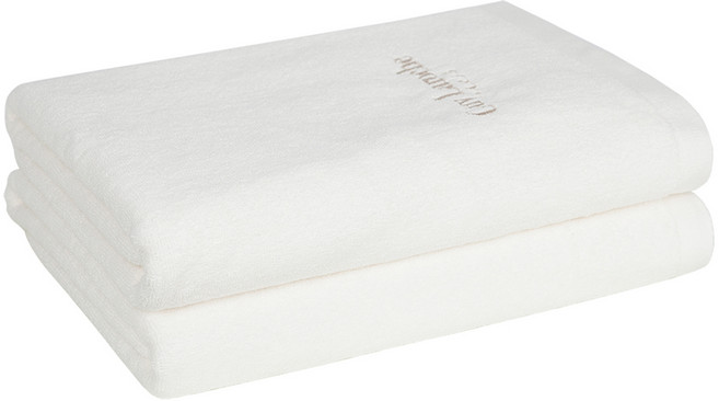 기라로쉬 프리미엄 010 호텔 바스타올 550g 30수 면사, 흰색, 2개