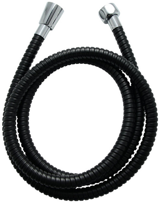 이알테크 메탈 샤워기 호스, 블랙, 1.5m