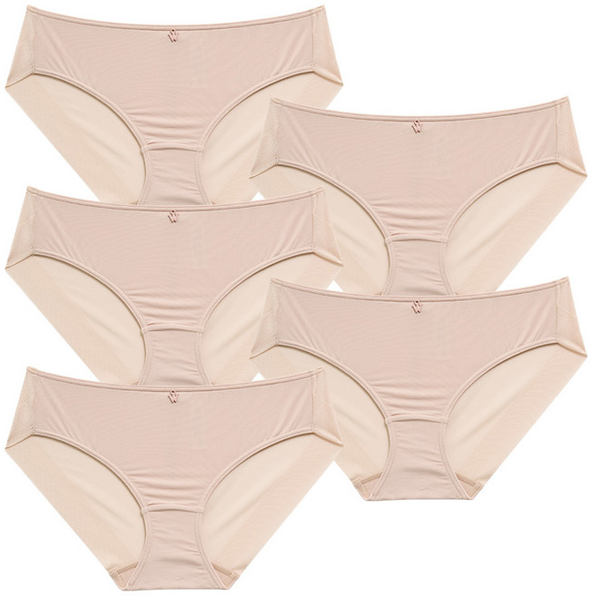 원더브라 24HOUR 컴포트 햄팬티 5종 세트 WIZC002