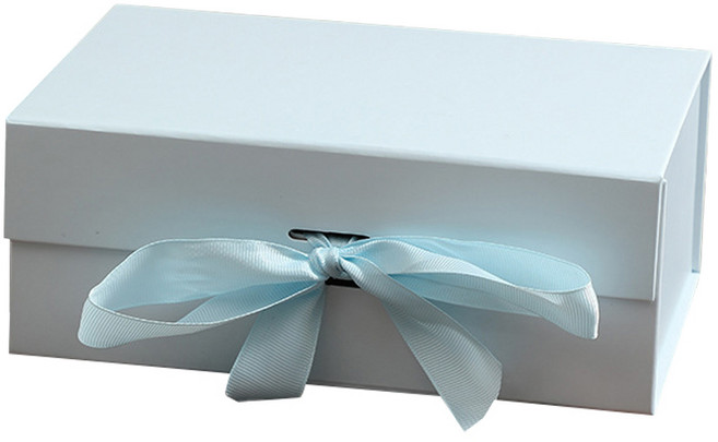 조인메이드 선물 포장 리본 기프트 박스 5호, 스카이블루, 1개