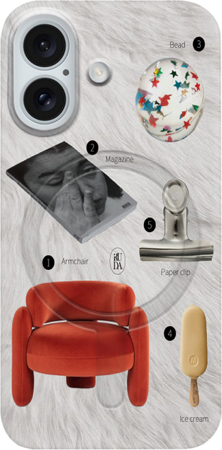 이루다 무드 오브제 맥세이프 하드 휴대폰 케이스