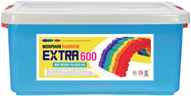 몰펀 레인보우 엑스트라 600, 혼합색상, 1개