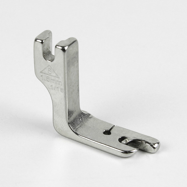 JSTrading 공업용 말아박기 노루발 대만산 미쓰마끼 1.6mm, 1개