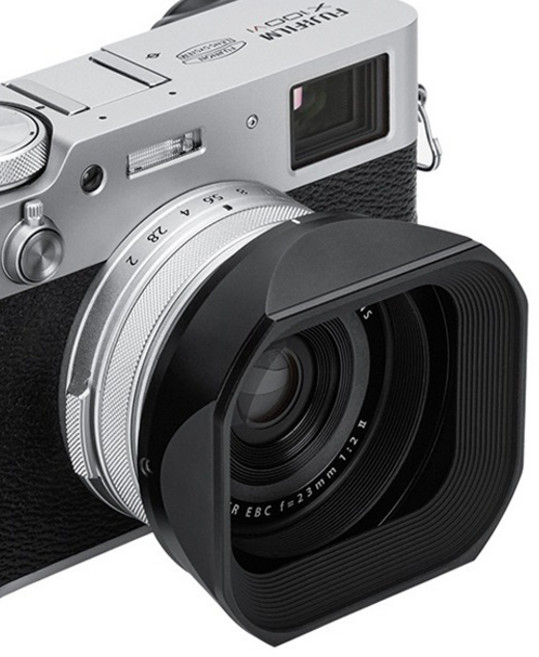 JJC 후지필름 X100VI / X100V / X100F 렌즈 스퀘어 사각 후드, LH-JXVI, 1개
