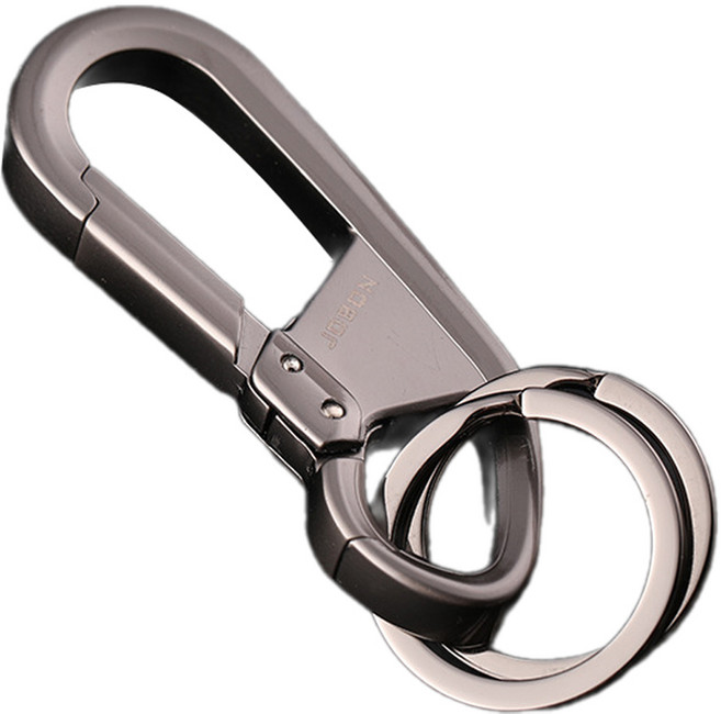 조본 Ez2mk MS-260 버클온 스마트 키체인 키링, 1개, 블랙